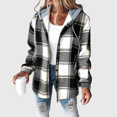 Marie | Women's Mesh Button Placket Jacket