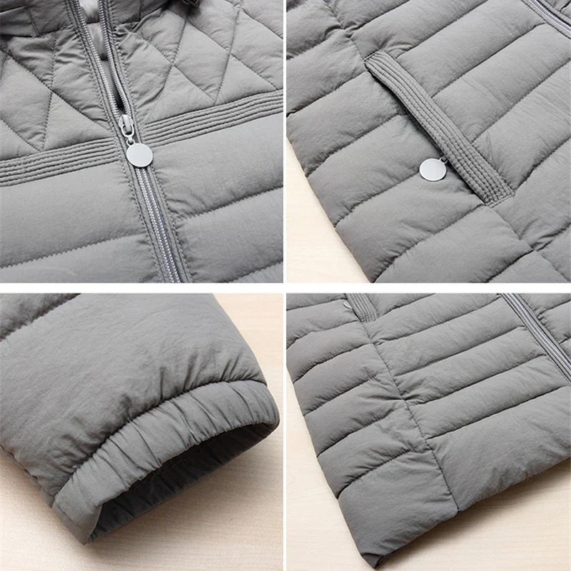 Carmen | Thick Warm Hooded Padded Parka