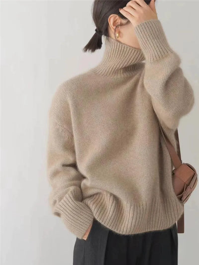 Isabella - High Collar Cashmere