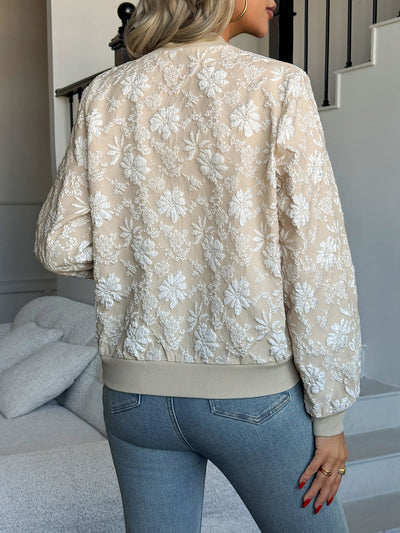 Doria – Embroidered Bomber Jacket