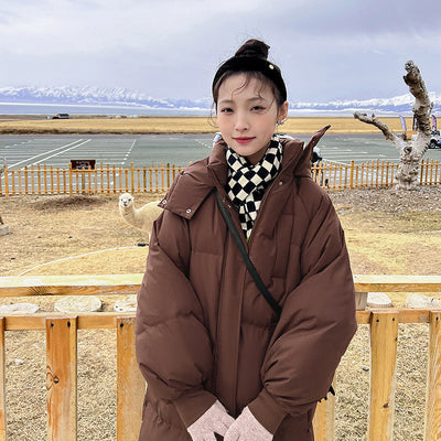 Fiona - Classic Hooded Long Puffer Coat