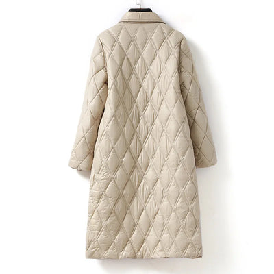 AMBER | REVERSIBLE QUILTED COAT
