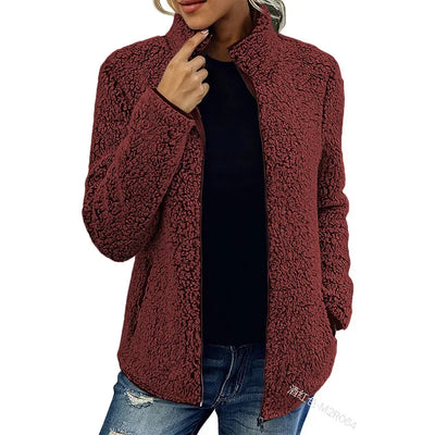 Sofia™ | Elegant Casual Fleece Jacket