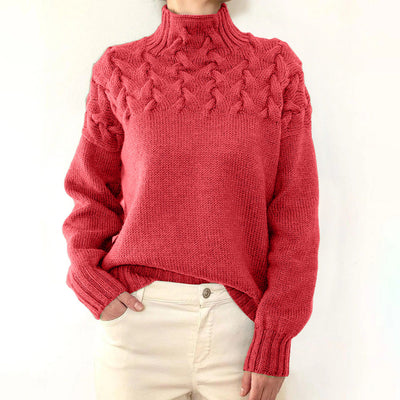 Charlotte | Cozy Turtleneck Knit Sweater