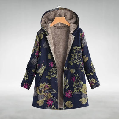 Fleural™ – Stylish Floral Pattern Polar Jacket