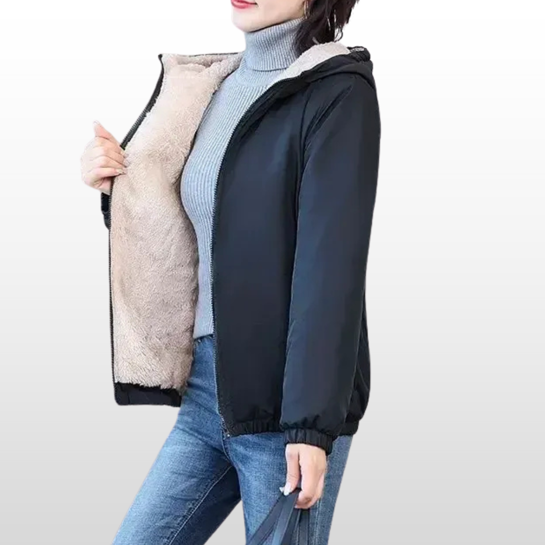 Aoife | Elegant Windproof & Waterproof Fleece Jacket