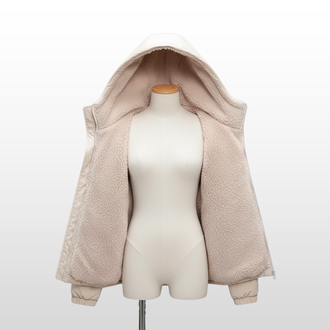 Aoife | Elegant Windproof & Waterproof Fleece Jacket