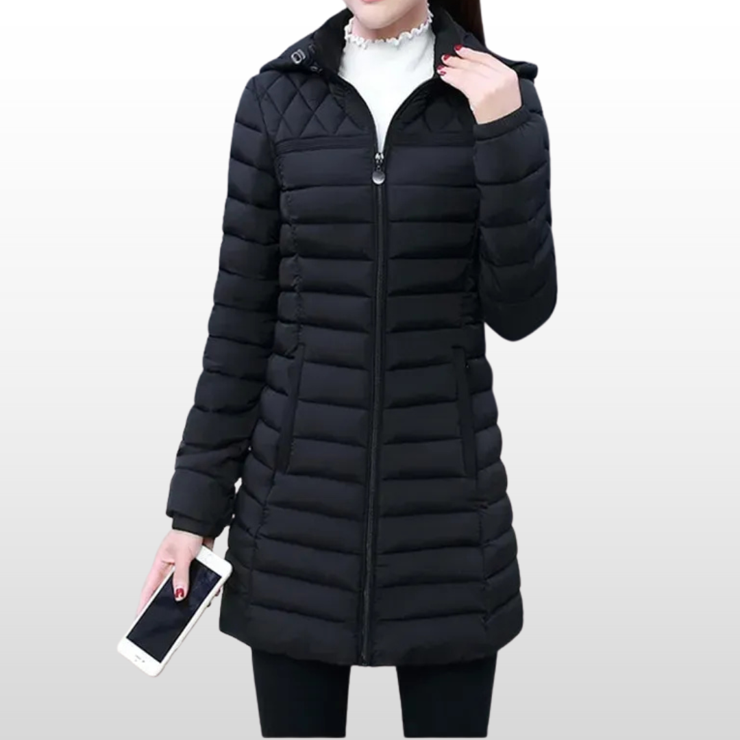 Carmen | Thick Warm Hooded Padded Parka