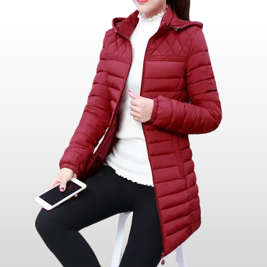 Carmen | Thick Warm Hooded Padded Parka