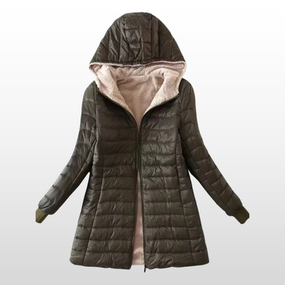 Chrissy | Thick Warm Hooded Padded Parka