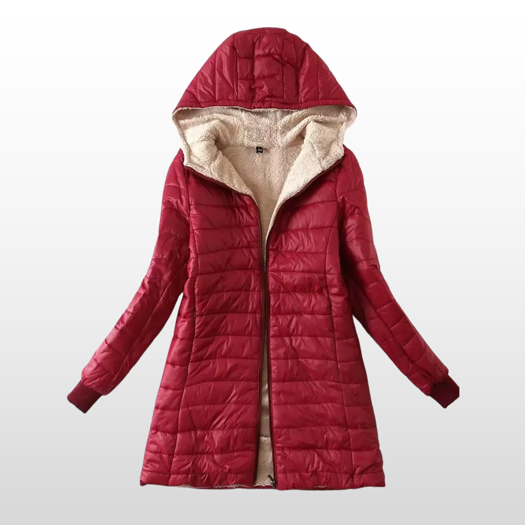 Chrissy | Thick Warm Hooded Padded Parka