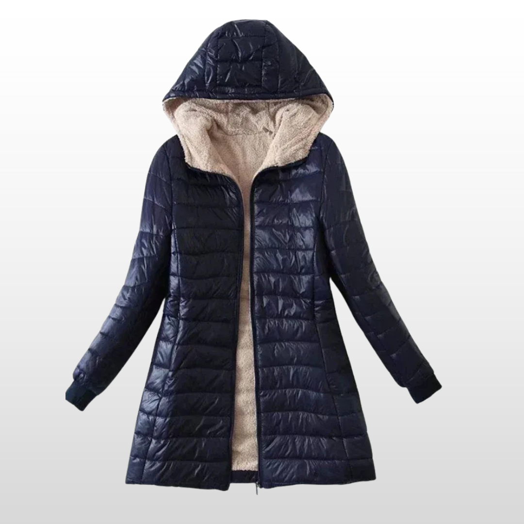 Chrissy | Thick Warm Hooded Padded Parka