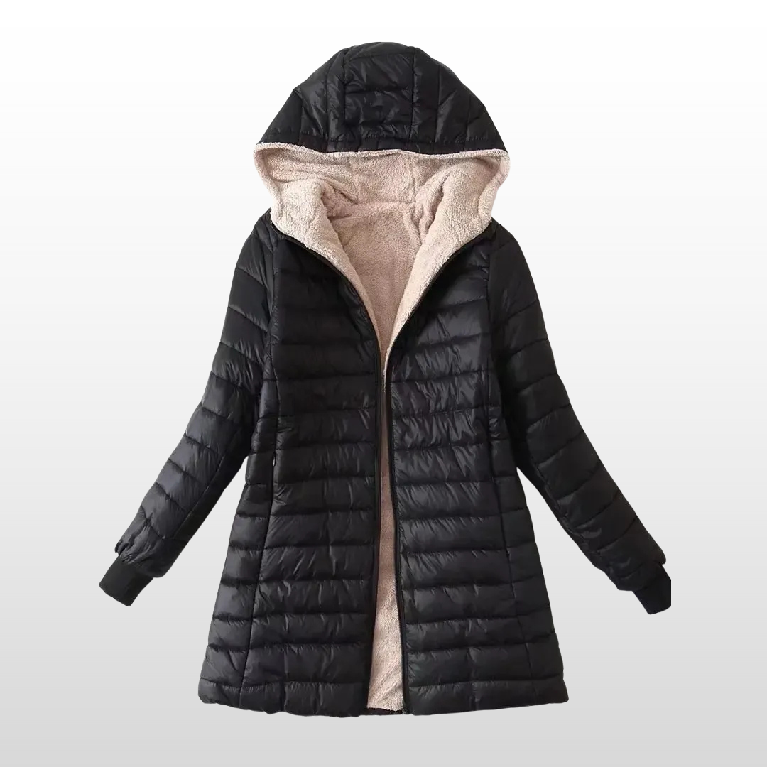 Chrissy | Thick Warm Hooded Padded Parka