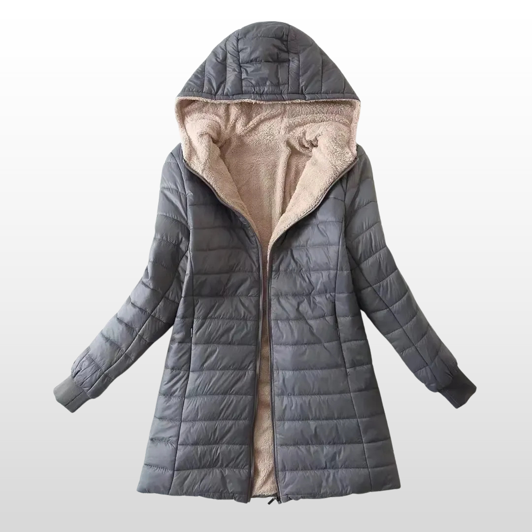 Chrissy | Thick Warm Hooded Padded Parka