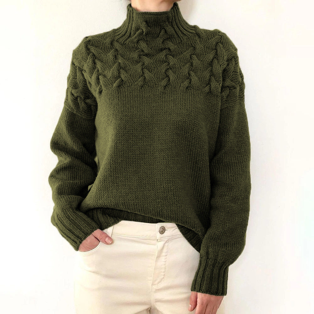 Charlotte | Cozy Turtleneck Knit Sweater