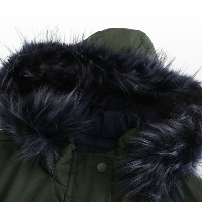 Jackie | Reversible White Goose Down Parka