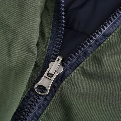 Jackie | Reversible White Goose Down Parka