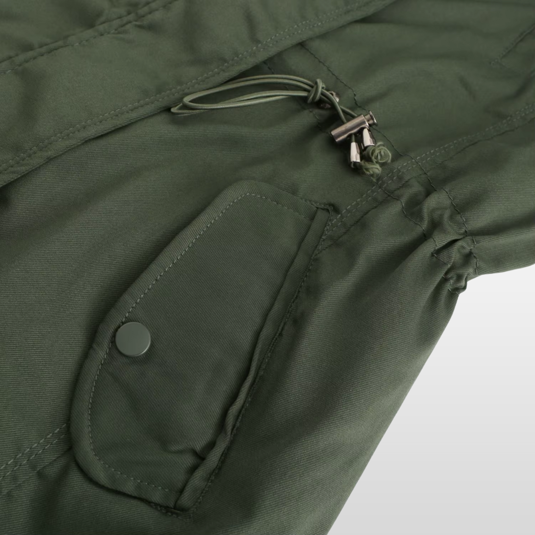 Jackie | Reversible White Goose Down Parka