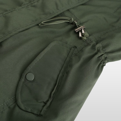 Jackie | Reversible White Goose Down Parka