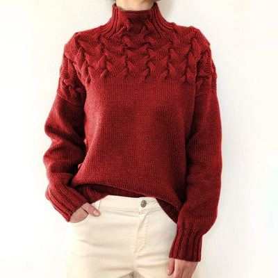 Charlotte | Cozy Turtleneck Knit Sweater