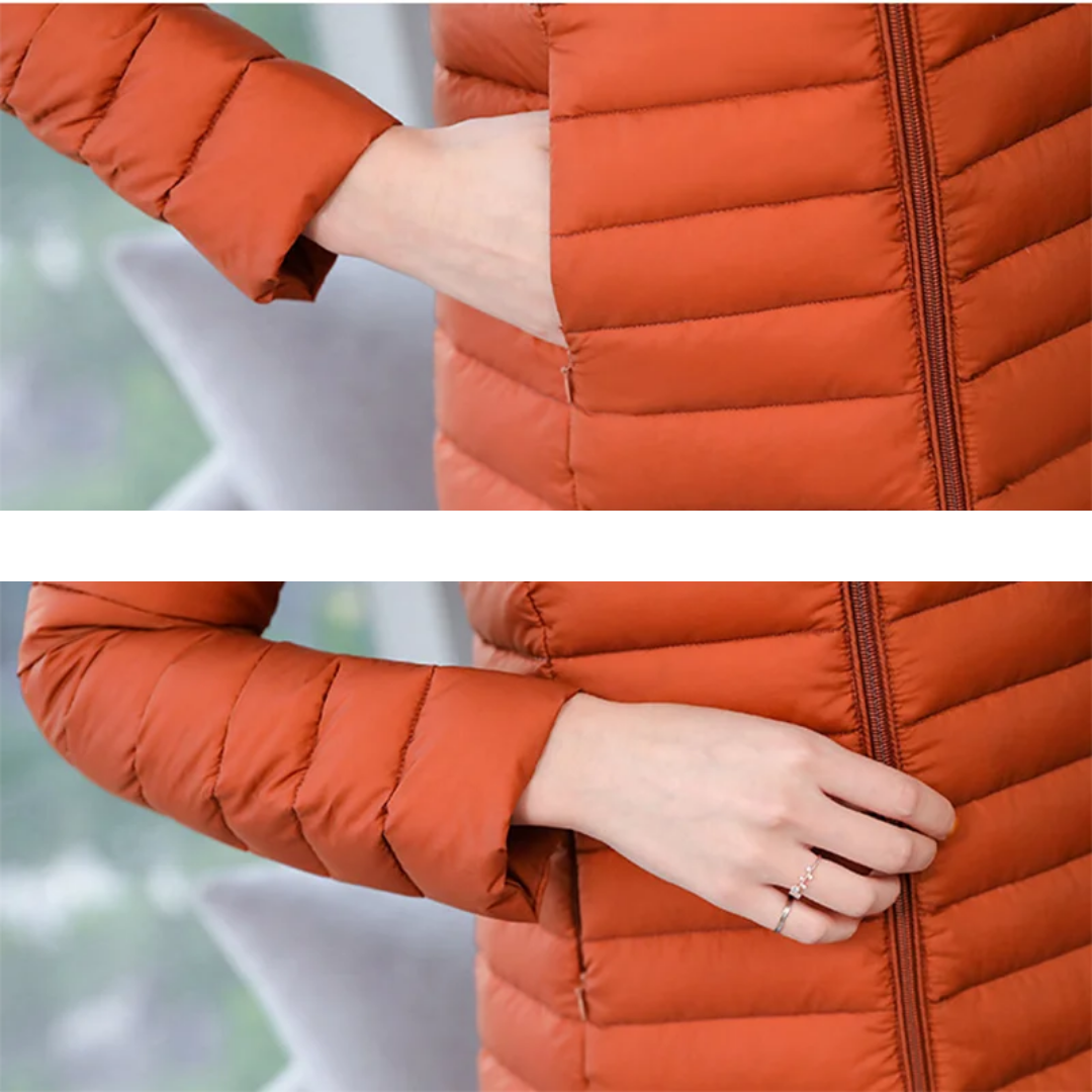 Janey | Lightweight Puffer Down Jacket